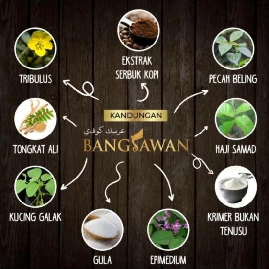 BANGSAWAN 馬來西亞 貴族咖啡 勁大男人能量咖啡