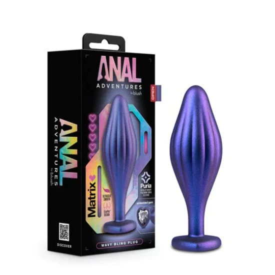 Blush Anal Adventures Matrix 4.5吋肛塞 (錐形) Blush Anal Adventures Matrix 4.5吋肛塞 (錐形)