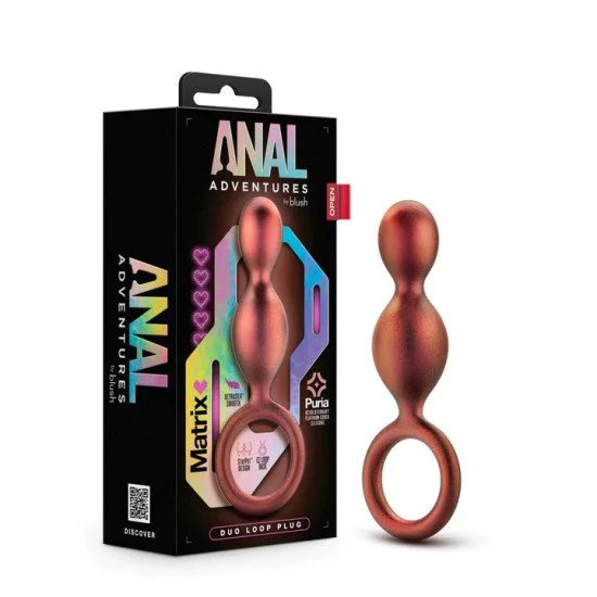 Blush Anal Adventures Matrix 5.25 Inch Duo Loop Plug (Duo)