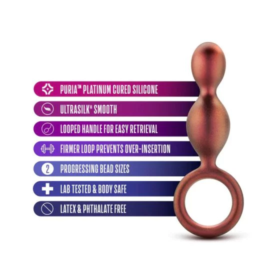 Blush Anal Adventures Matrix 5.25 Inch Duo Loop Plug (Duo)
