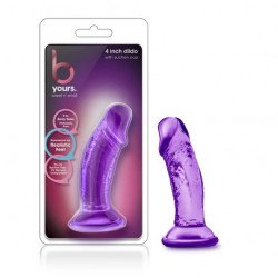 Blush B Yours Sweet N' Small 4 Inch Dildo (Purple)
