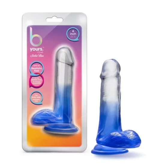 Blush B Yours Stella Blue 6 吋假陽具 Blush B Yours Stella Blue 6 吋假陽具