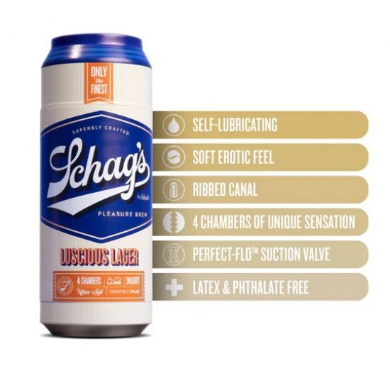 Blush Schag’s Luscious Lager 啤酒罐飛機杯