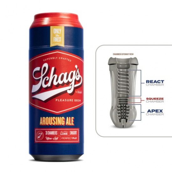 Blush Schag’s Arousing Ale 啤酒罐飛機杯