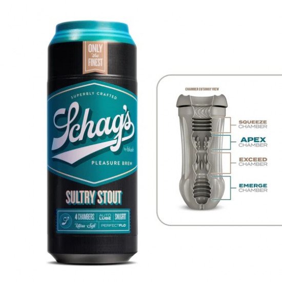 Blush Schag’s Sultry Stout 啤酒罐飛機杯