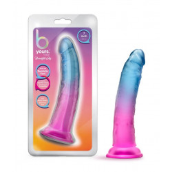 Blush B Yours 7.5 Inch Long Dildo (Beautiful Sky Realistic Sunset)