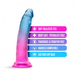 Blush B Yours 7.5 Inch Long Dildo (Beautiful Sky Realistic Sunset)