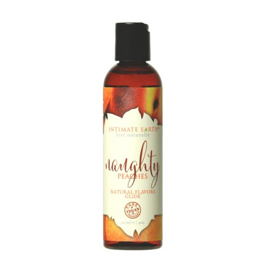 Intimate Earth Natural flavors glide (Naughty Peaches) 120ml