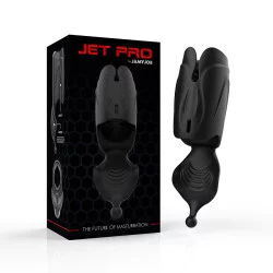 Jamyjob 男士用充電式震動自慰器  黑色