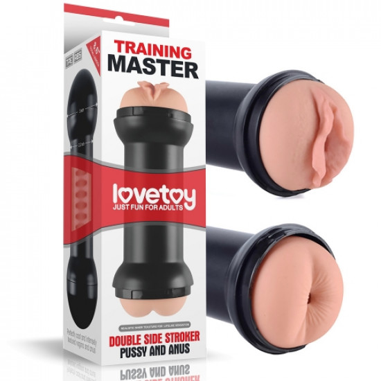 Lovetoy Training Master Double Side Stroker (Pussy and Anus)