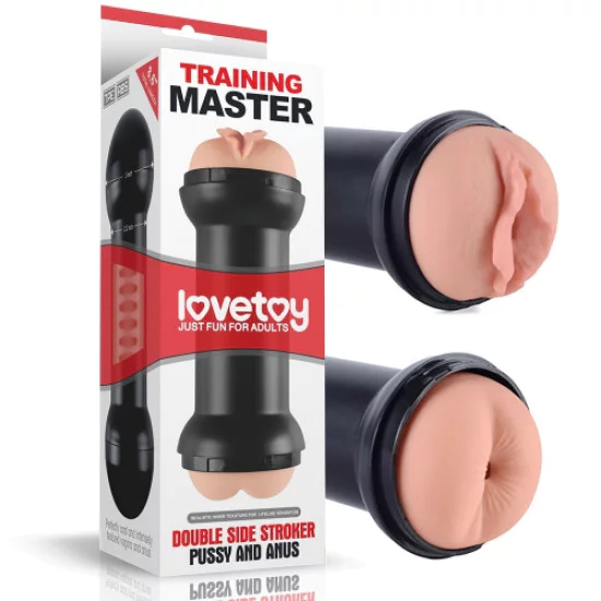 Lovetoy Training Master Double Side Stroker (Pussy and Anus)