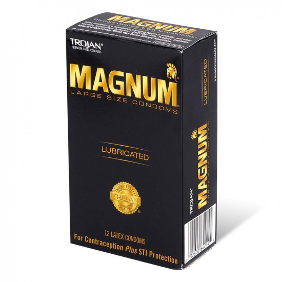 Magnum Large size (Lubricated 12 Pieces)