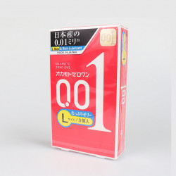 岡本0.01 L號 (3片裝) 岡本0.01 L號 (3片裝)