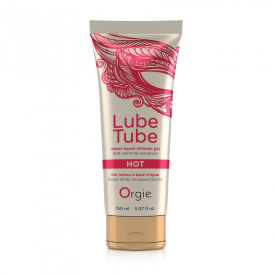Orgie Lube Tube Hot Water Based Intimate Gel 150ml