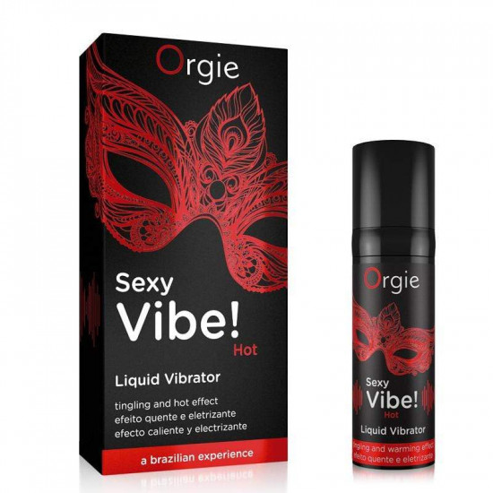 Orgie Sexy Vibe! Hot Liquid Vibrator 15ml