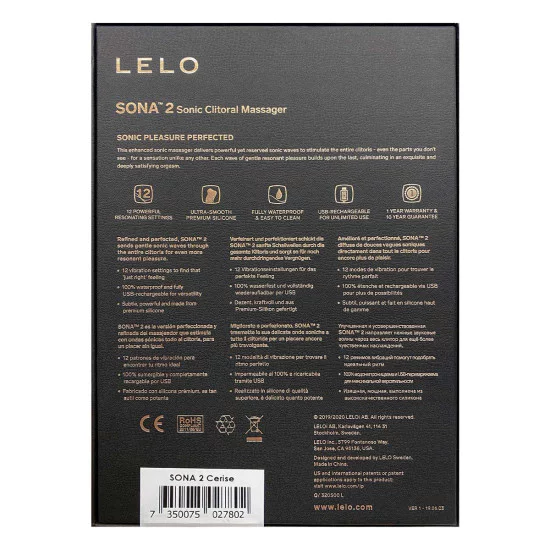 Sona 2 Sonic Clitoral Massager Sona 2 Sonic Clitoral Massager