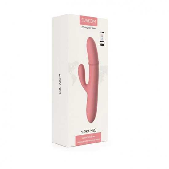 Svakom Mora Neo Vibrator (Peach Pink)