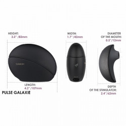 Svakom Pulse Galaxie 吸力震动器 (黑)