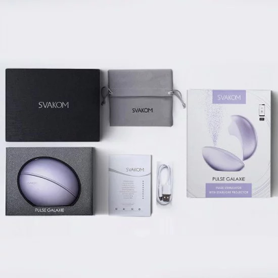 Svakom Pusle Galaxie 吸力震动器 (丁香)
