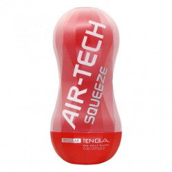 TENGA Air-Tech Squeeze 標準紅飛機杯 TENGA Air-Tech Squeeze 標準紅飛機杯