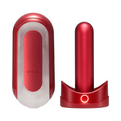 TENGA 翻合「0」Red and Warmer Set 熱情紅與暖杯器 TENGA 翻合「0」Red and Warmer Set 熱情紅與暖杯器