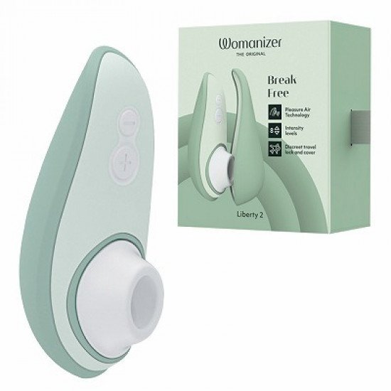 Womanizer Liberty 2 空氣脈衝刺激器 (鼠尾草綠)