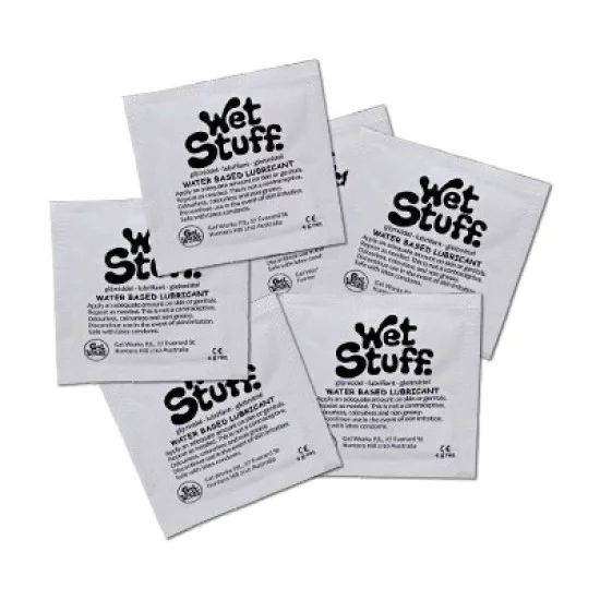 Wet Stuff Waterbased Lubricant 4g Wet Stuff Waterbased Lubricant 4g